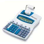 Calculadora ibico 1221x impressora ecra lcd angular papel 57 mm 12 digitos impressao bicolor branco/azul 212x64x278 mm