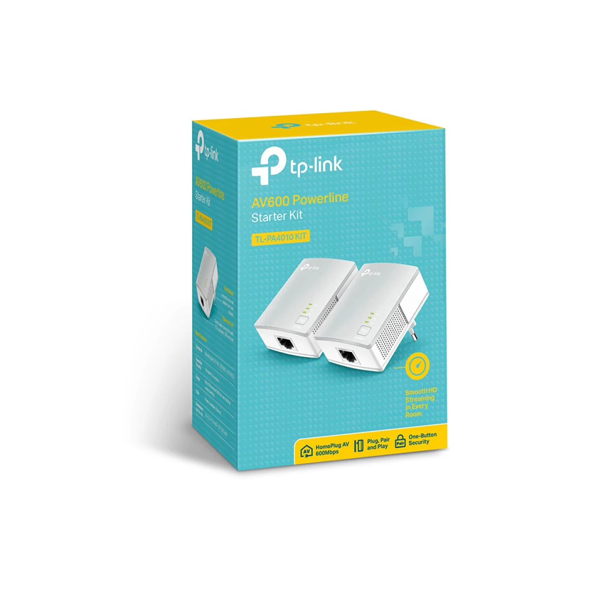 TP-Link TL-PA4010KIT 600 Mbit/s Ethernet LAN Branco 2 unidade(s)