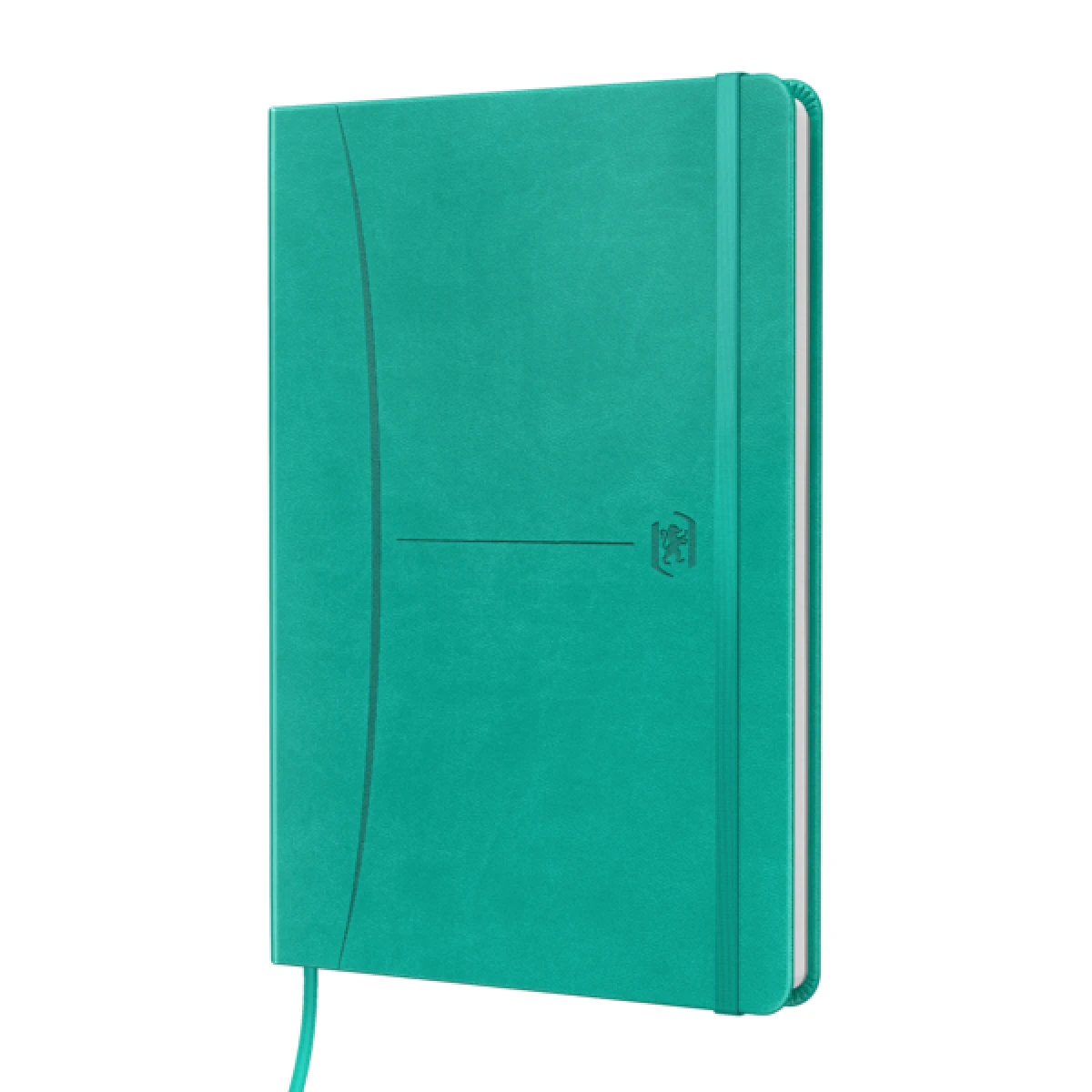 Capa Oxford Signature Cuaderno Sido Extradura A5 Pontos 5x5 104 Folhas - Caderno de Alta Qualidade - Capa Resistente - Formato A5 - Páginas Pontilhadas 5x5 - 104 Folhas - Cor Menta Gelo