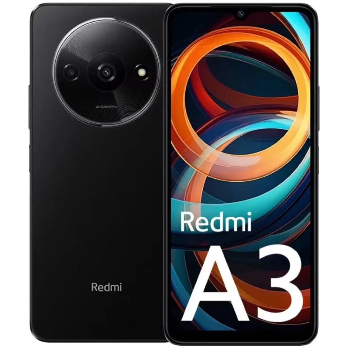 XIAOMI REDMI A3 3+64GB DS MIDNIGHT BLACK OEM