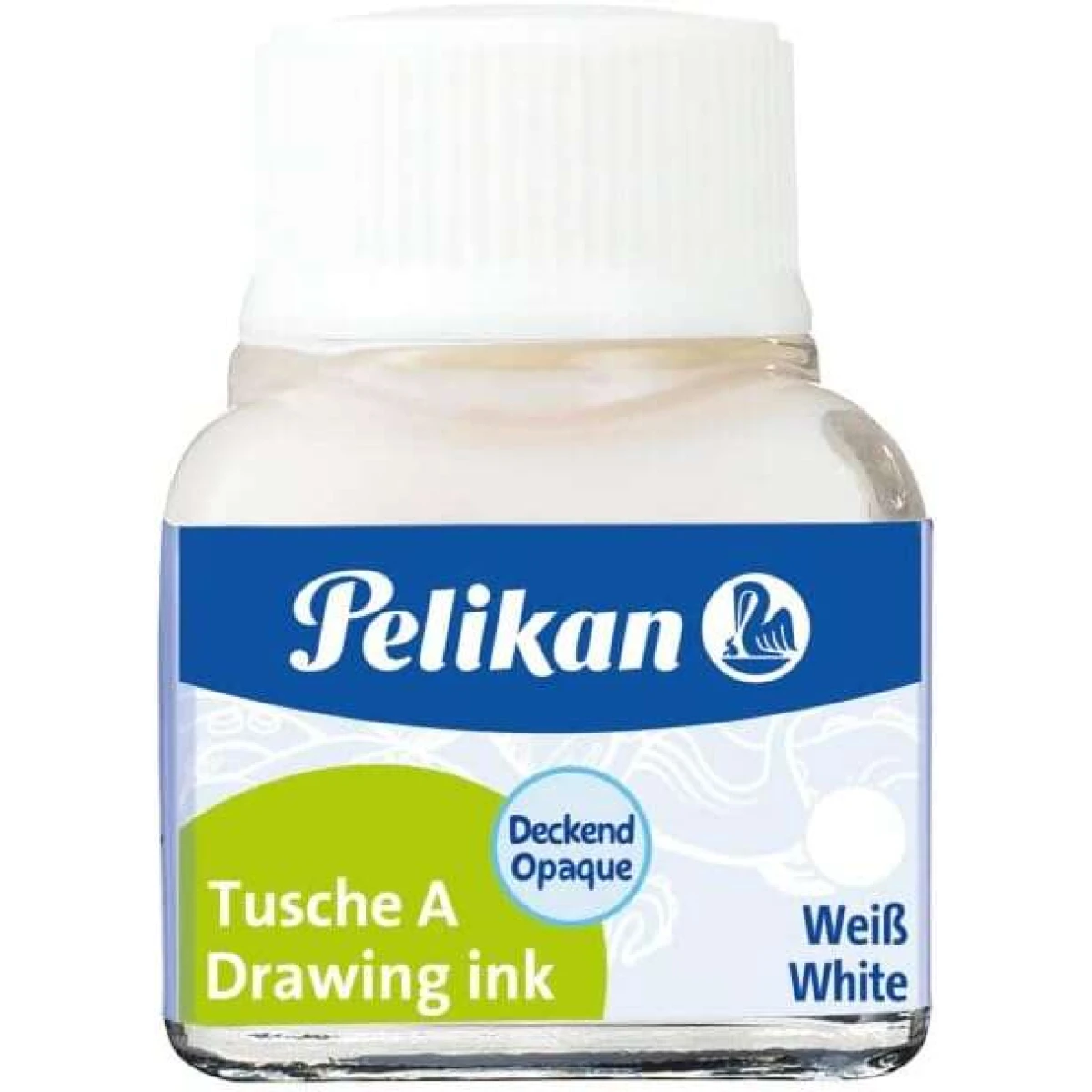 Tinta da china pelikan frasco 10 ml branca