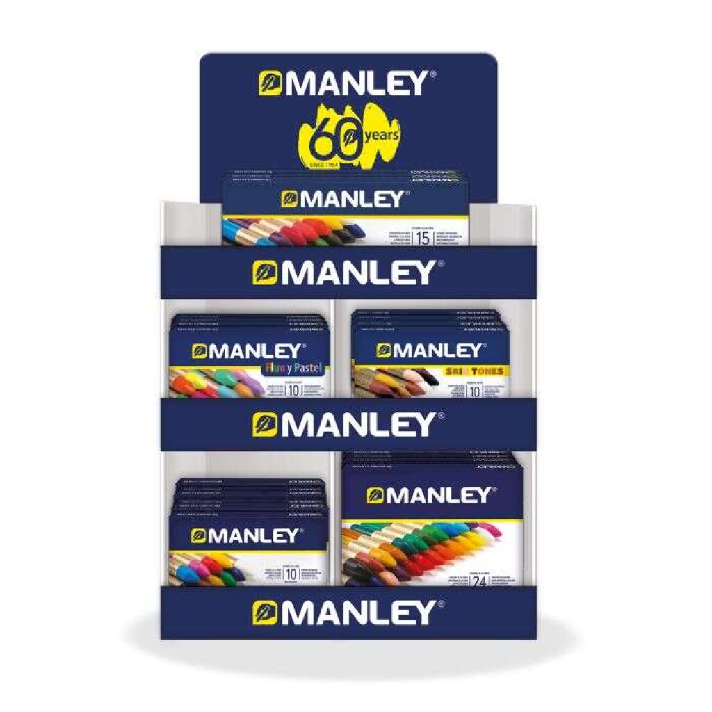 Expositor lapis de cera manley 2024 150x320x500 mm