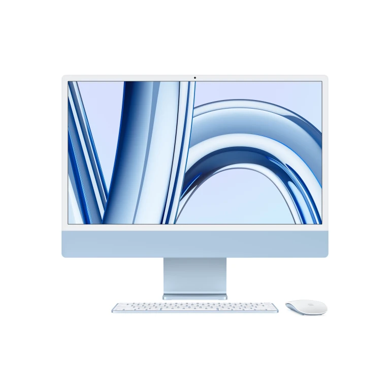 Apple iMac 24P Retina 4.5K - Apple M3 8-core CPU/8-core GPU, 8GB, 256GB SSD - Blue