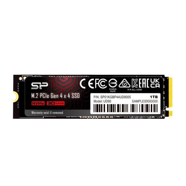 Thumbnail-SSD M.2 PCIe 4.0 NVMe SP-Silicon Power UD90 1TB -5.000R/4.800W