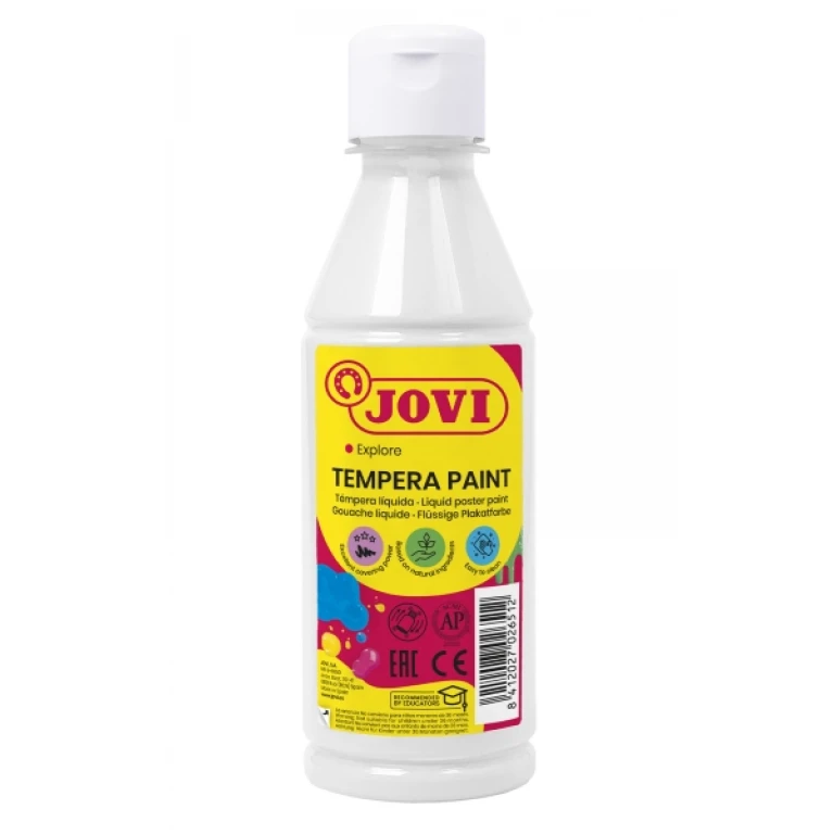 Guache liquido jovi 250 ml -branco