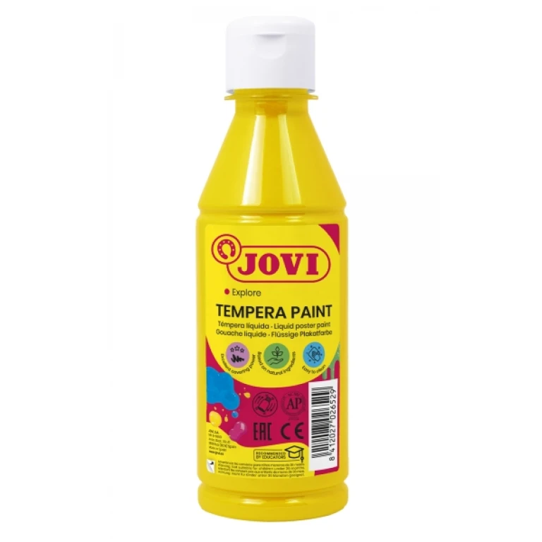 Guache liquido jovi 250 ml -amarelo