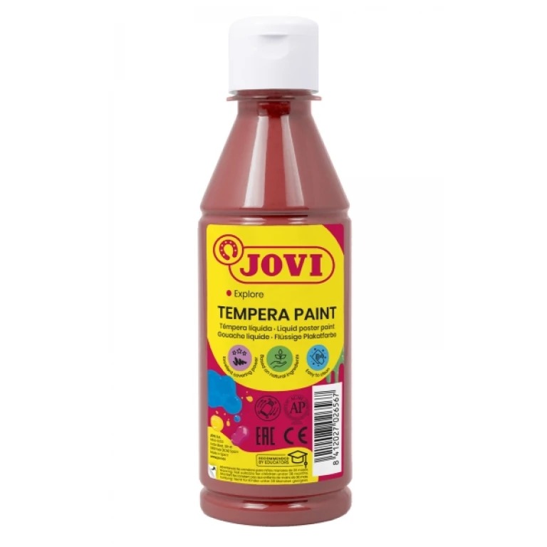 Guache liquido jovi 250 ml -castanho