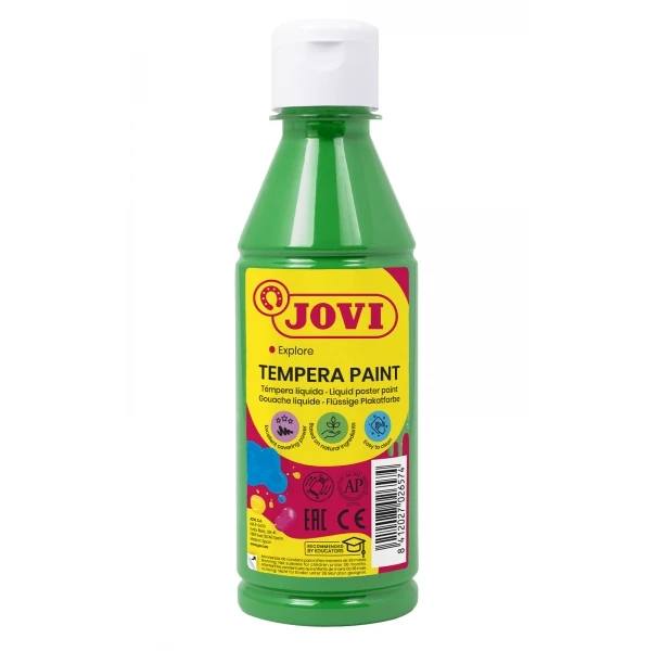 Guache liquido jovi 250 ml -verde medio