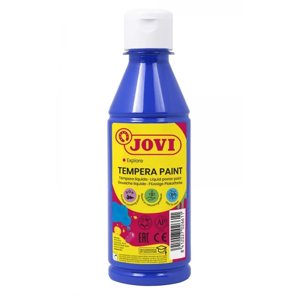 Guache liquido jovi 250 ml -azul ultramar