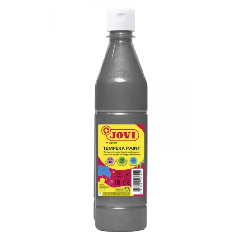 Guache liquido jovi 500 ml prata