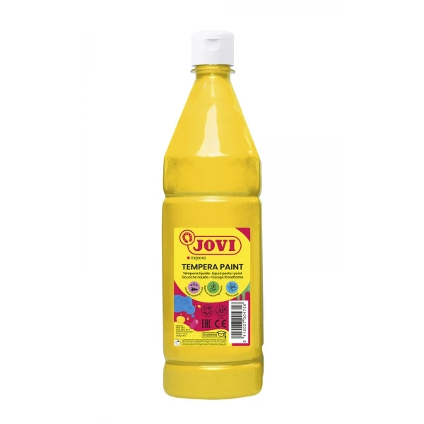 Guache liquido jovi 1000 ml amarelo claro