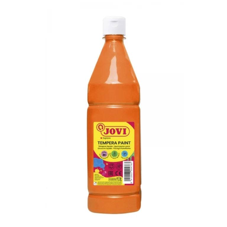 Guache liquido jovi 1000 ml laranja