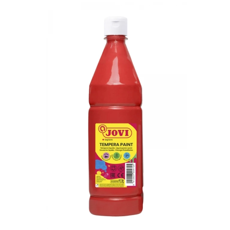 Guache liquido jovi 1000 ml vermelho