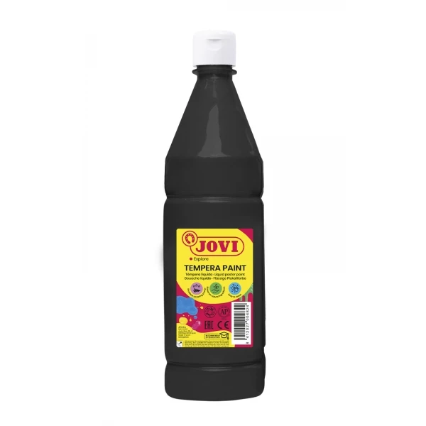 Guache liquido jovi 1000 ml preto