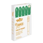 Barra de maquilhagem jovi twist make-up verde caixa de 5 unidades