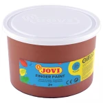 Pintura a dedos jovi 500 ml castanho