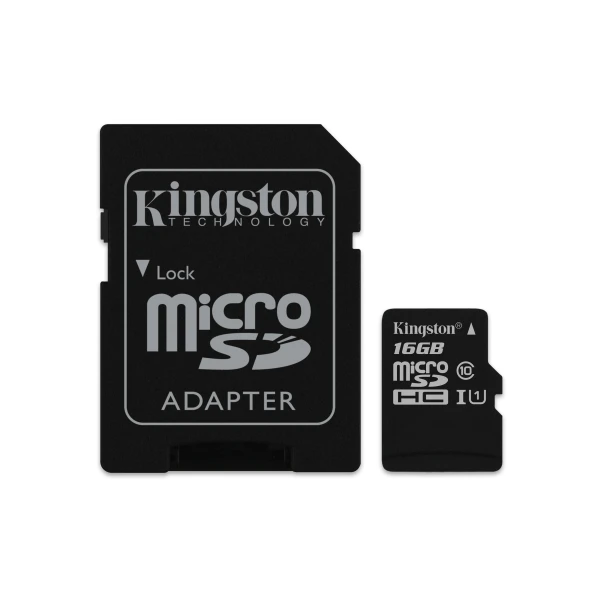 Kingston Technology Canvas Select 16 GB MicroSDHC UHS-I Classe 10