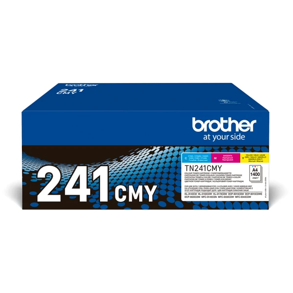 Thumbnail-Brother TN-241CMY toner 3 unidade(s) Original Ciano, Magenta, Amarelo