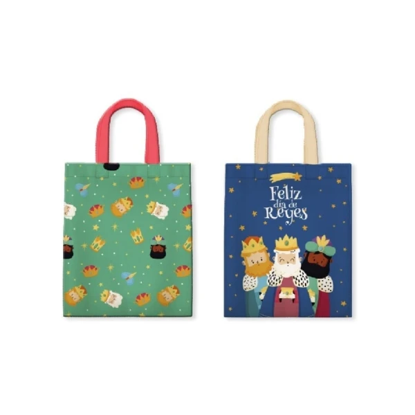 Bolsa Bismark Lona Carton Magi - Medidas 38x41cm - 2 Desenhos