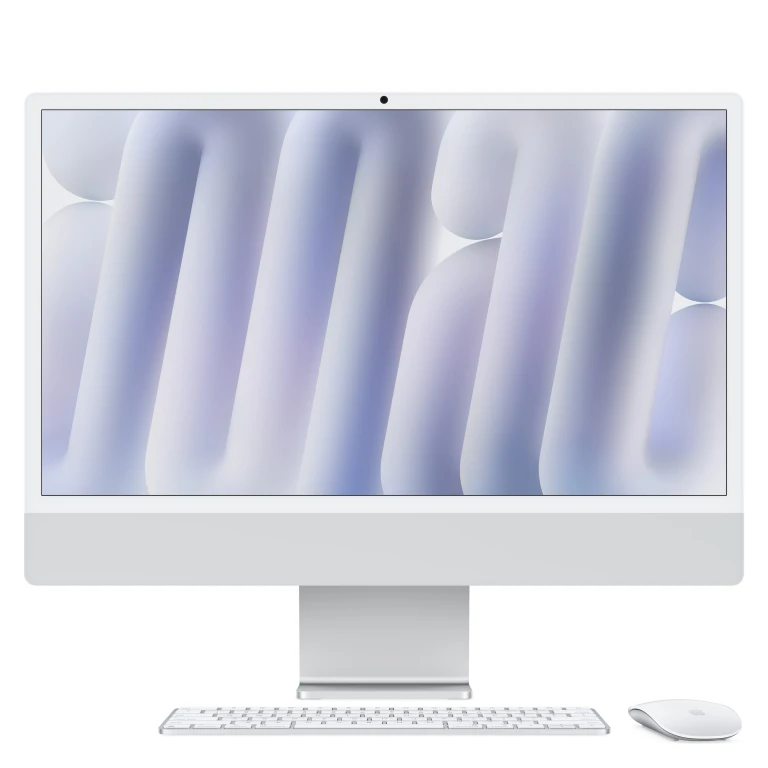 Apple iMac 24" Retina 4.5K - Apple M4 8-core CPU/8-core GPU 16GB, 256GB SSD - Silver