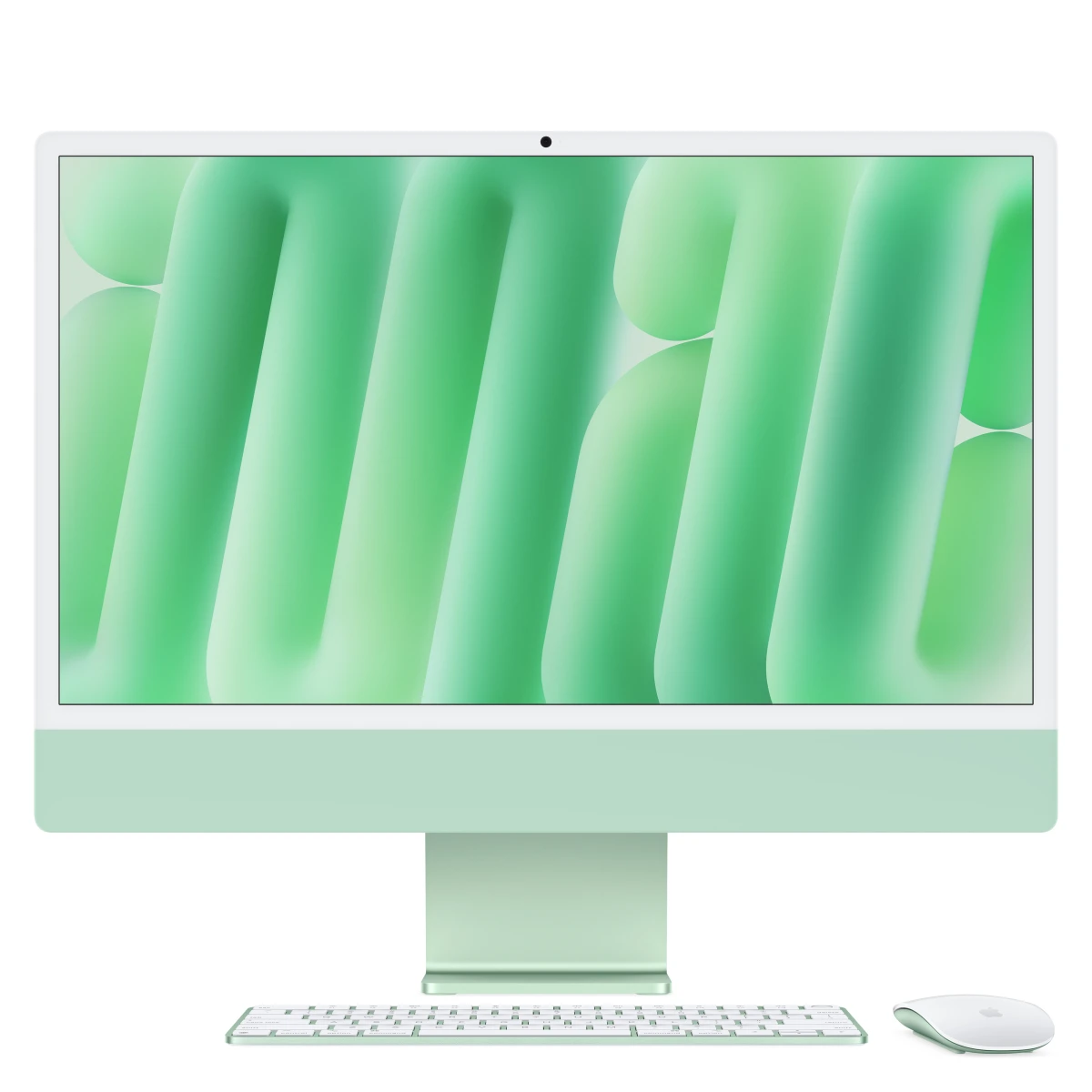 APPLE iMac 24" Retina 4.5K Apple M4 chip with 10-core CPU and 10-core GPU, 24GB, 512GB SSD - Green