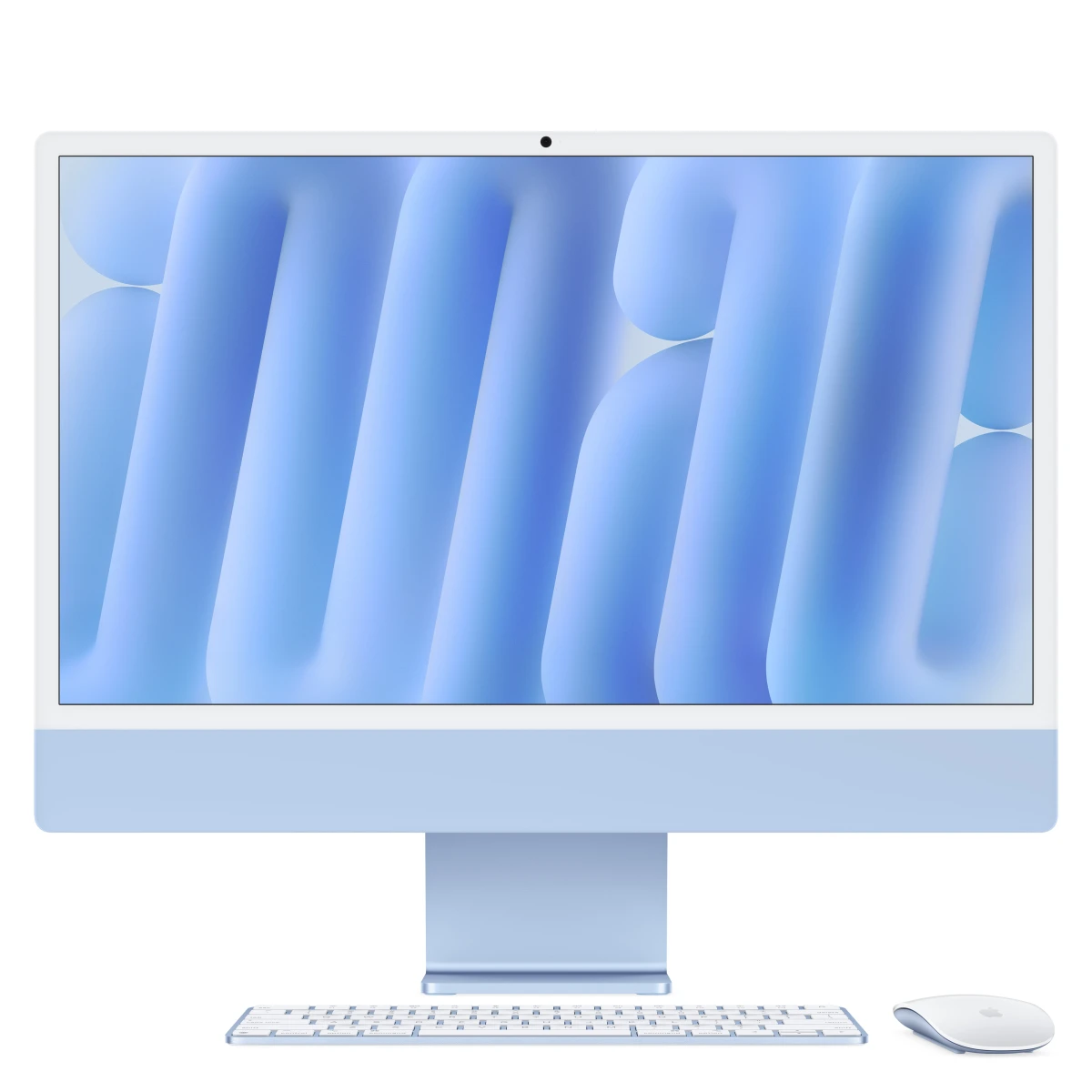 APPLE iMac 24" Retina 4.5K Apple M4 chip with 8-core CPU and 8-core GPU, 16GB, 256GB SSD - Blue