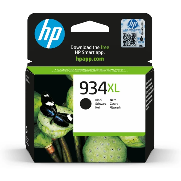 HP Tinteiro original 934XL preto de elevado rendimento