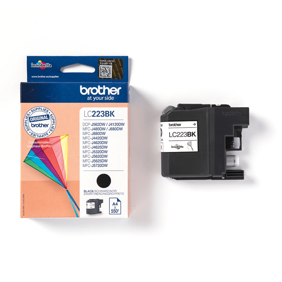 Galery – Brother LC-223BK tinteiro 1 unidade(s) Original Preto0