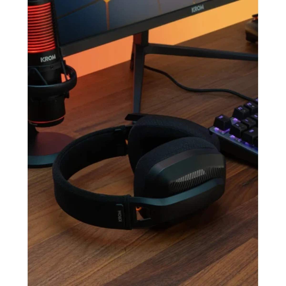 Galery – Krom Kanji  Wireless Gaming Headset Black 0