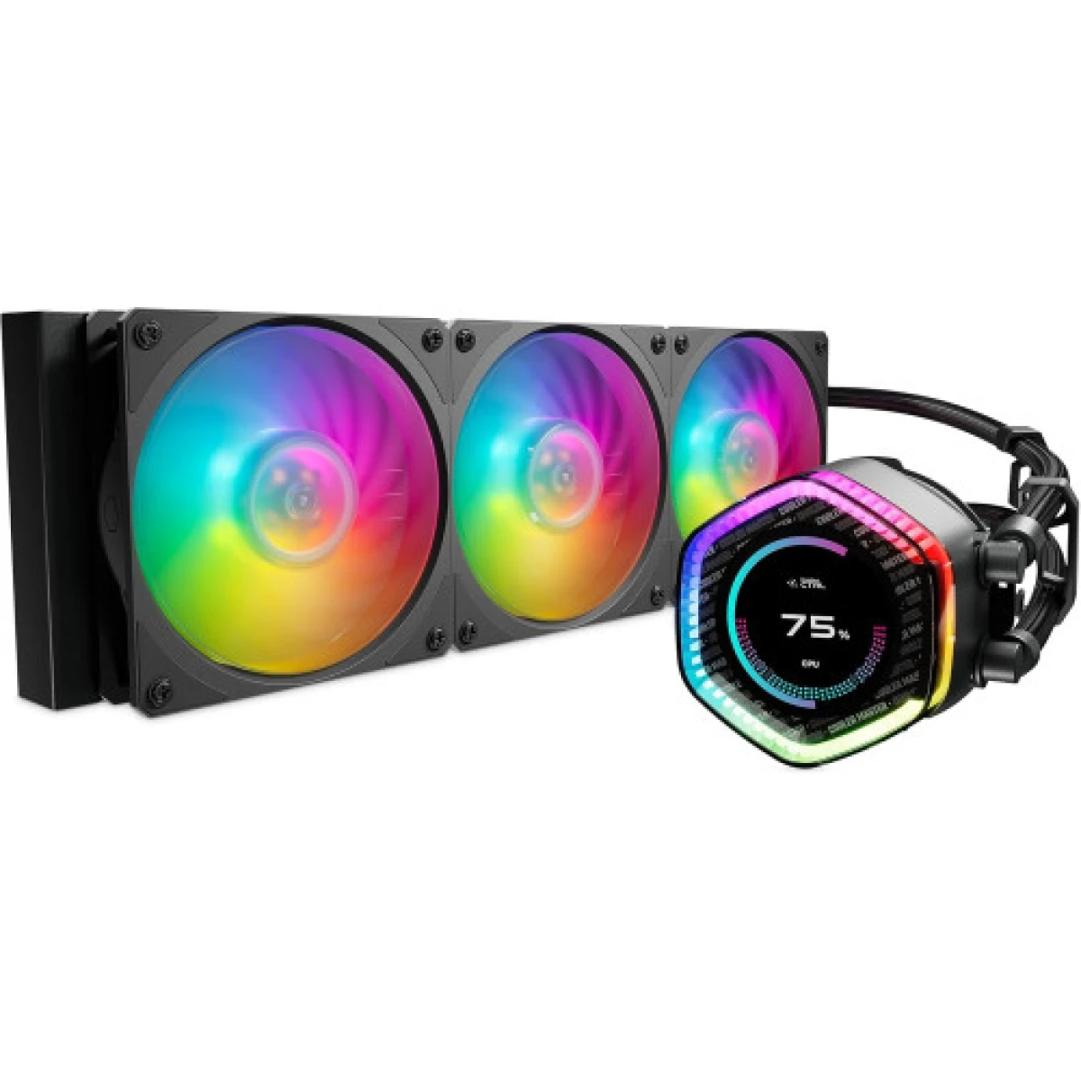 Thumbnail-CPU FAN COOLER MASTER LIQUID COOLING MASTERLIQUID 360 ION (MLY-D36M-A24PZ-R1)