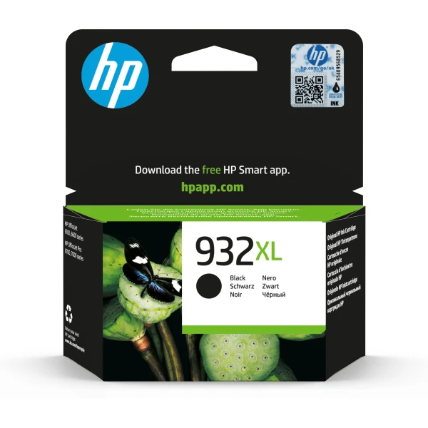 HP Tinteiro Original 932XL Preto de elevado rendimento