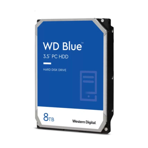 Disco rígido interno Western Digital Blue 8 TB 5640 RPM 256 MB 3,5" Serial ATA III