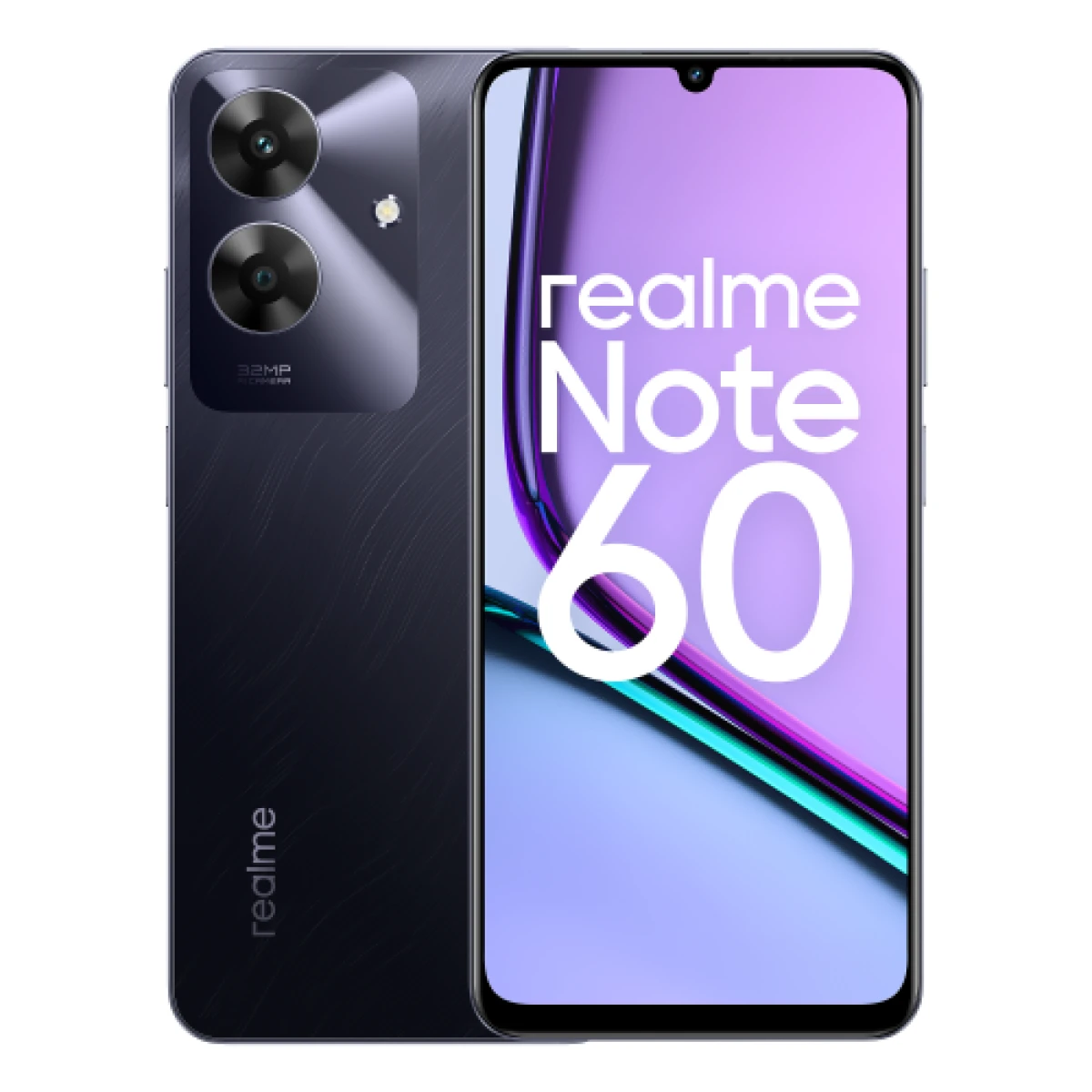 REALME NOTE 60 6+128GB DS MARBLE BLACK OEM