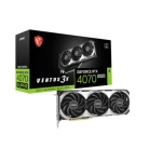 Thumbnail-VGA MSI RTX 4070 SUPER 12G VENTUS 3X,NV,RTX4070SUPER,12GB,GDDR6X,192BIT,3DP+1HDMI,TORX FAN 4.0,3 VENTILADORES