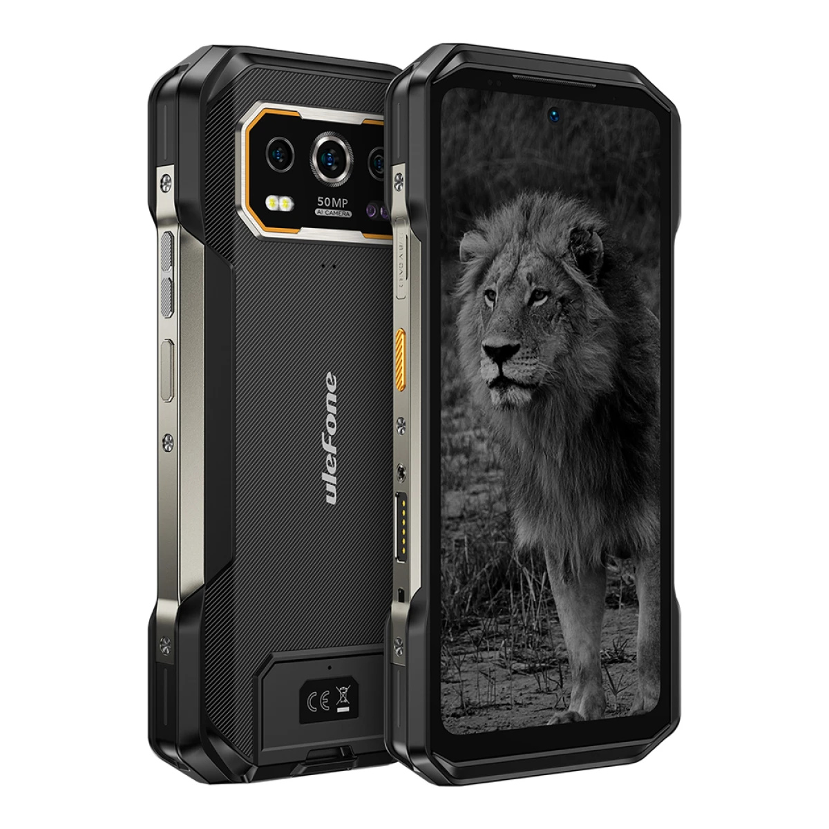 Galery – ULEFONE SMARTPHONE RUGERIZADO 5G ARMADURA TÉRMICA 27 PRO. 6,78″ FHD+ 120HZ. 12GB RAM. 256GB. MTK DIMENSITY 6300 5G. 10600 MAH. PRETO. ANDROID 140