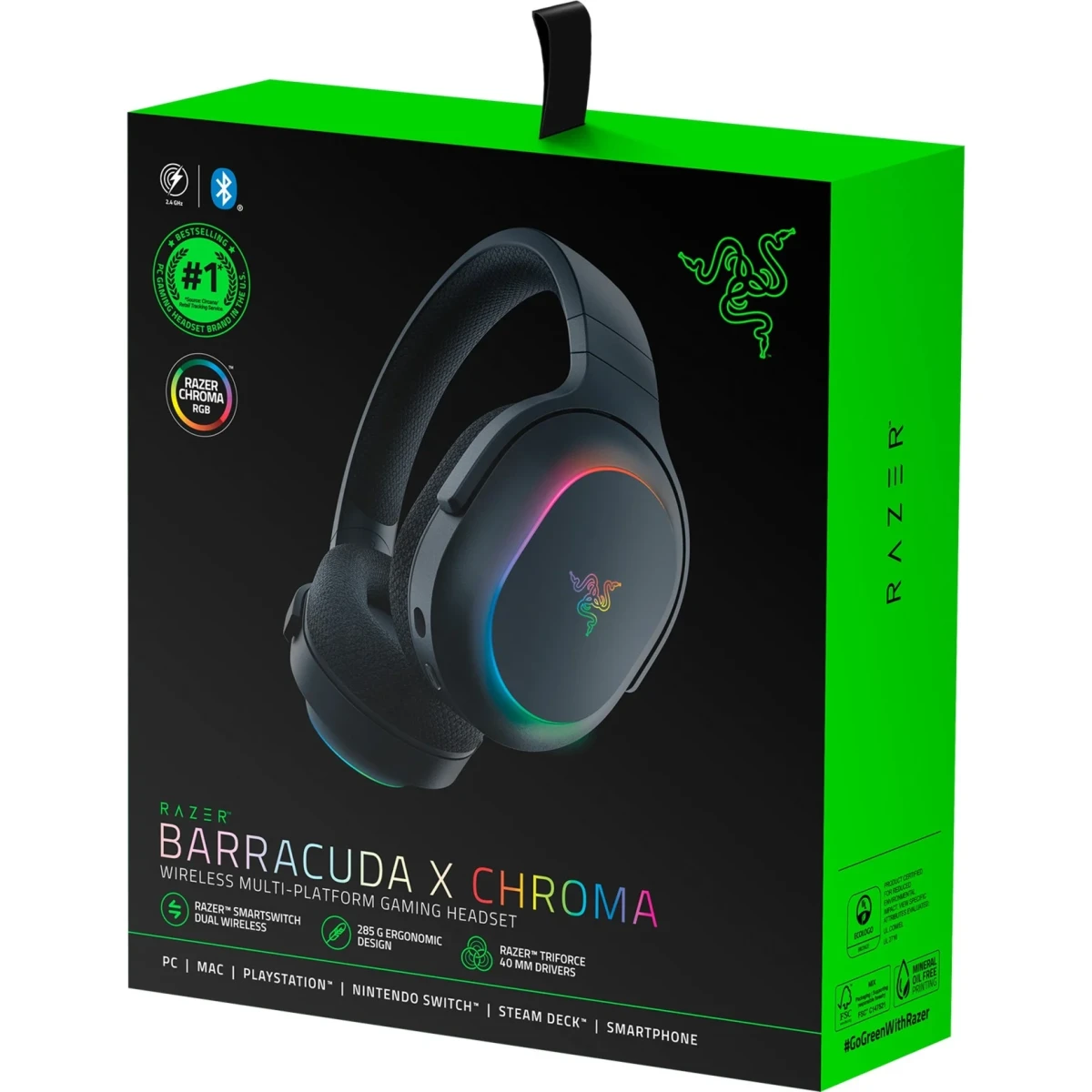 AUSCULTADORES RAZER BARRACUDA X CHROMA (RZ04-05220100-R3M1)