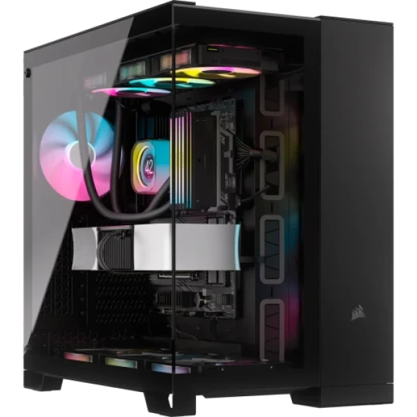 Torre Midi Corsair iCUE LINK 6500X RGB Preto