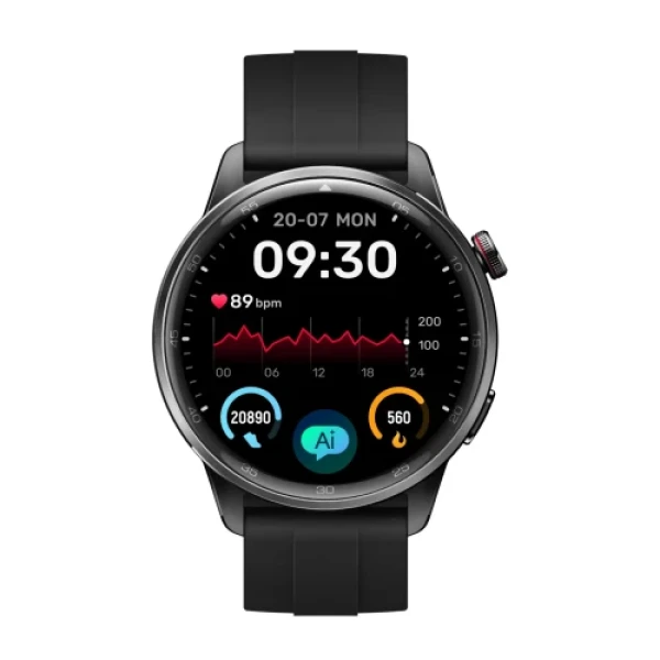 realme Watch S2 3,63 cm (1.43") AMOLED Digital 466 x 466 pixels Tela sensível ao toque Preto