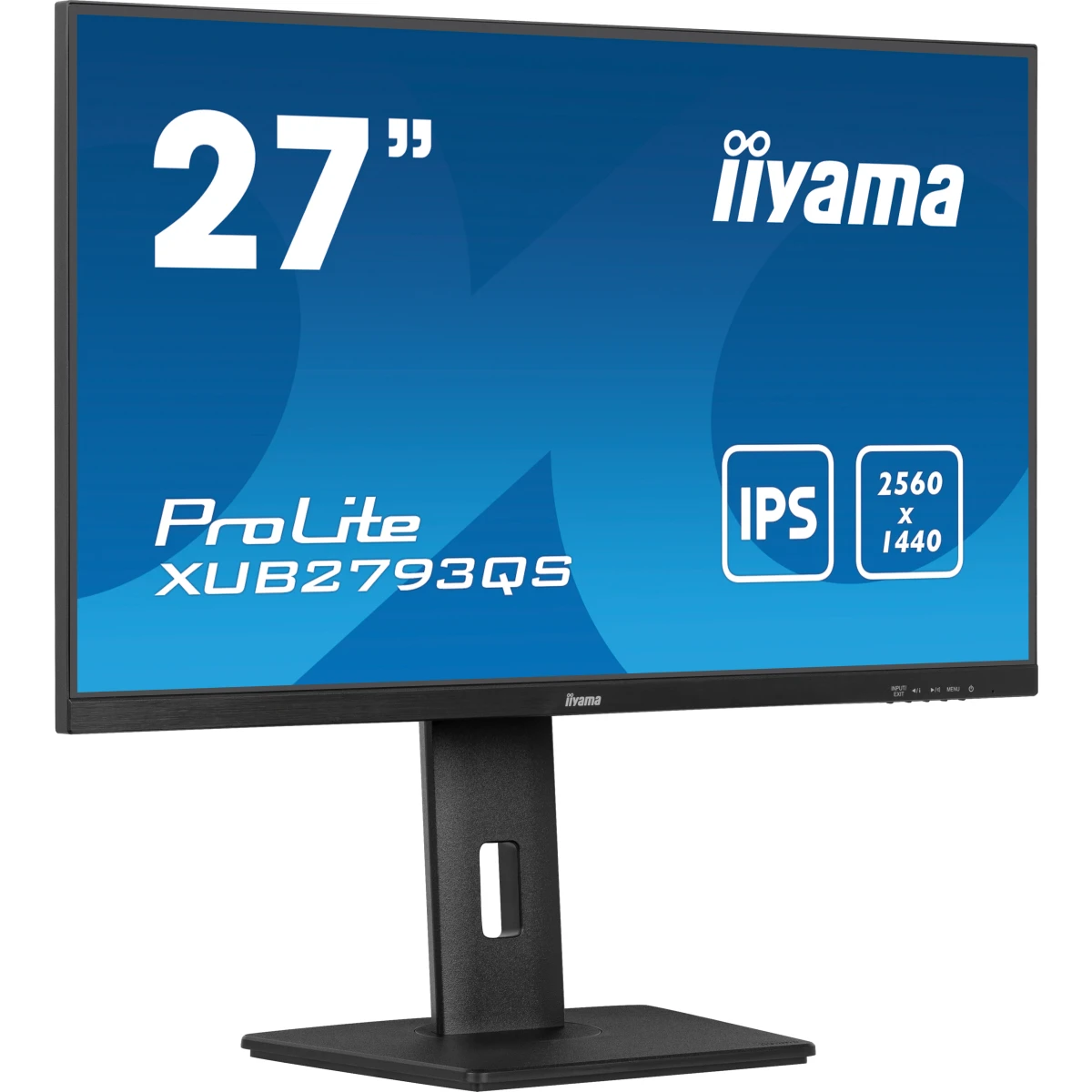 iiyama ProLite XU2793QS-B6 monitor de ecrã 68,6 cm (27") 2560 x 1440 pixels 2K Ultra HD LED Preto