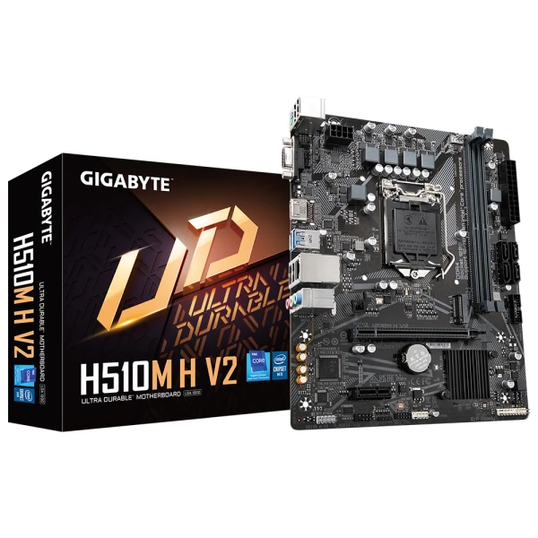 Thumbnail-GIGABYTE H510M H V2 motherboard Intel H510 Express LGA 1200 (Socket H5) micro ATX