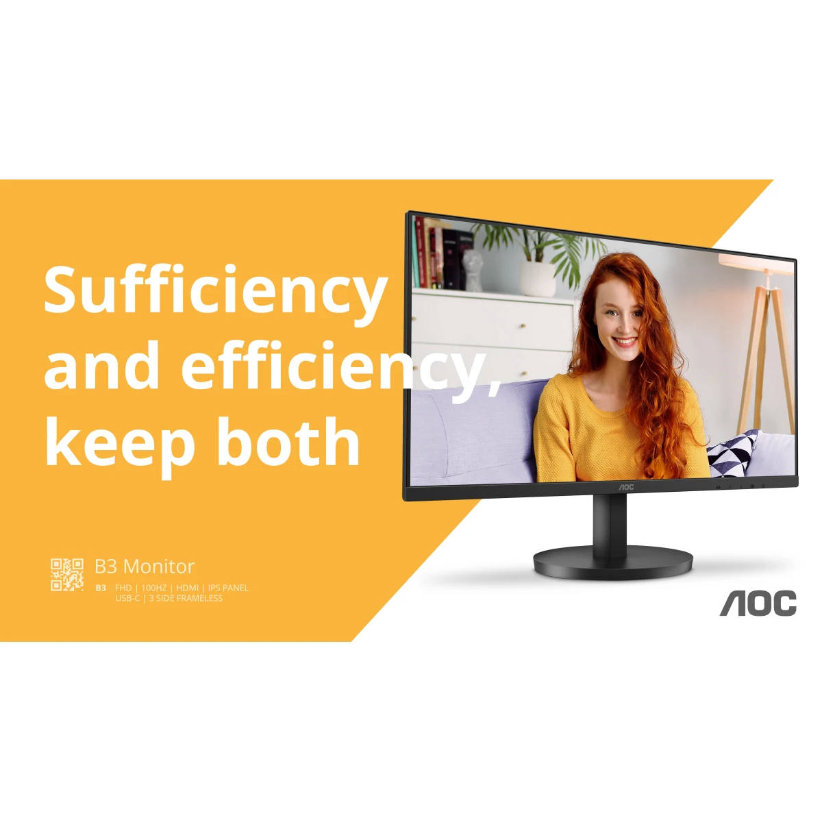 Galery – AOC B3 U27B3M monitor de ecrã 68,6 cm (27″) 3840 x 2160 pixels 4K Ultra HD LCD Preto0