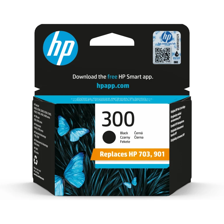 HP Tinteiro Original 300 Preto