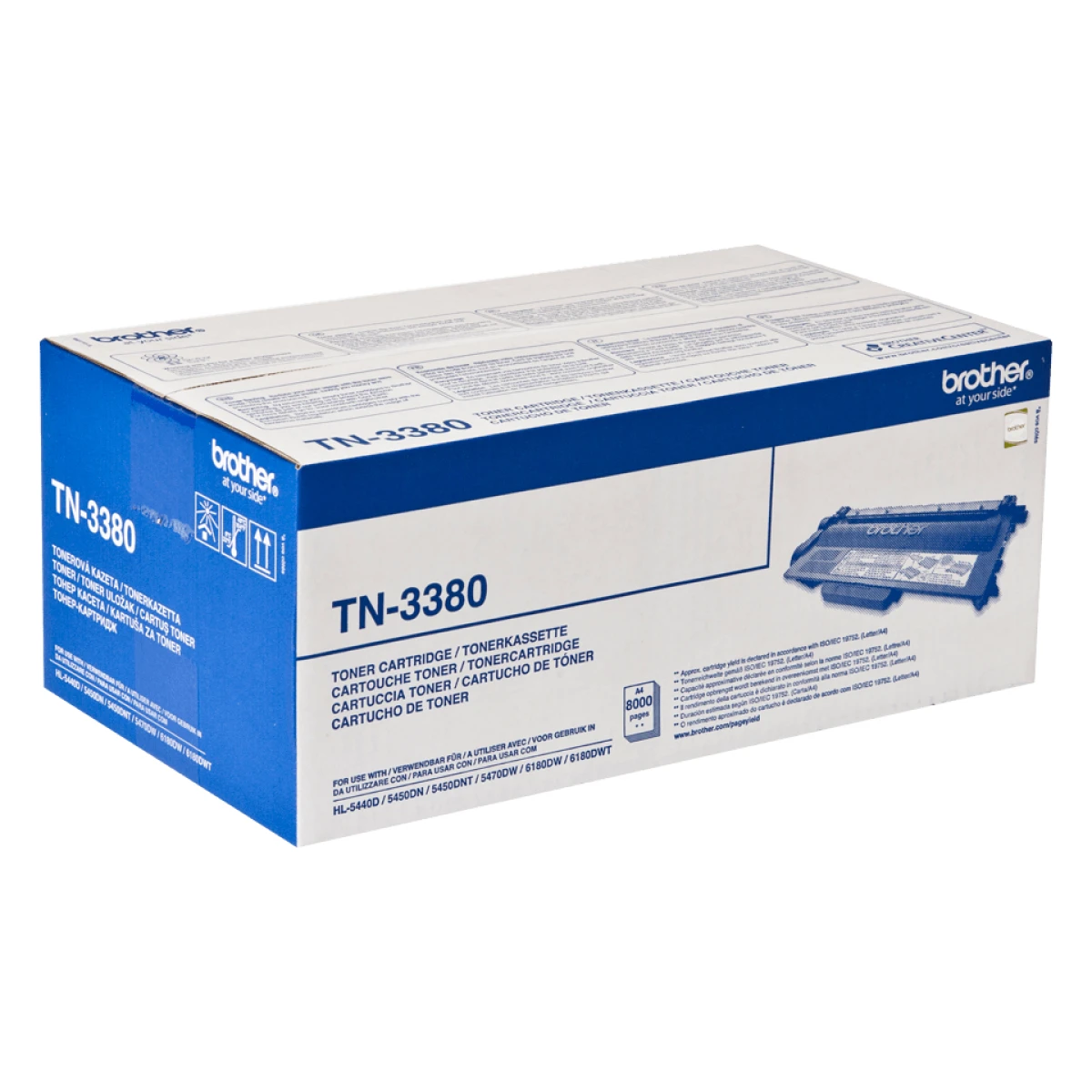 Brother TN-3380 toner 1 unidade(s) Original Preto