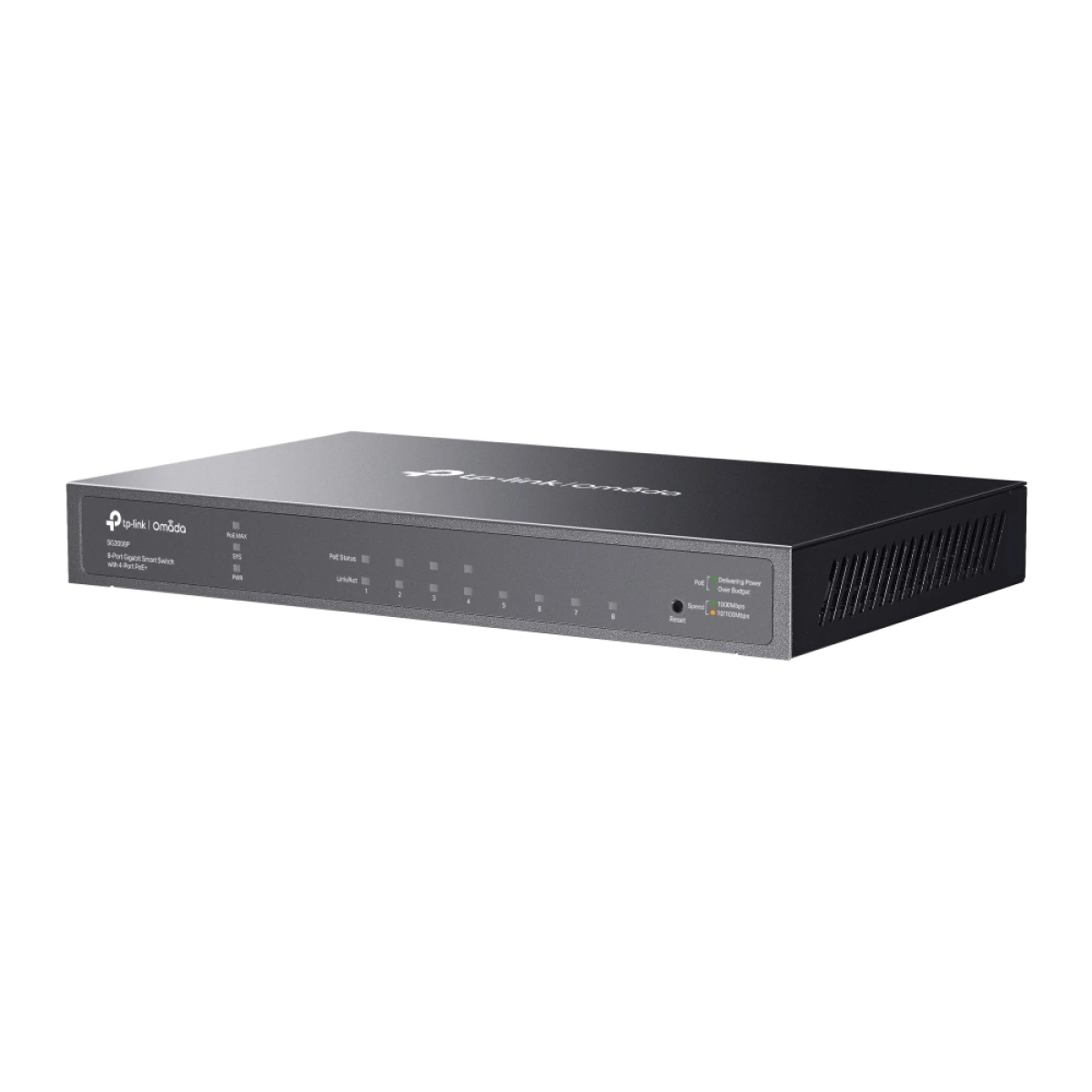 Galery – TP-Link Omada TL-SG2008P Gerido L2/L2+ Gigabit Ethernet (10/100/1000) Power over Ethernet (PoE) Preto0