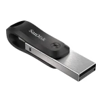 Galery – Unidade flash USB Sandisk SDIX60N-128G-GN6NE 128 GB 3.2 Gen 1 (3.1 Gen 1) cinza, prata0