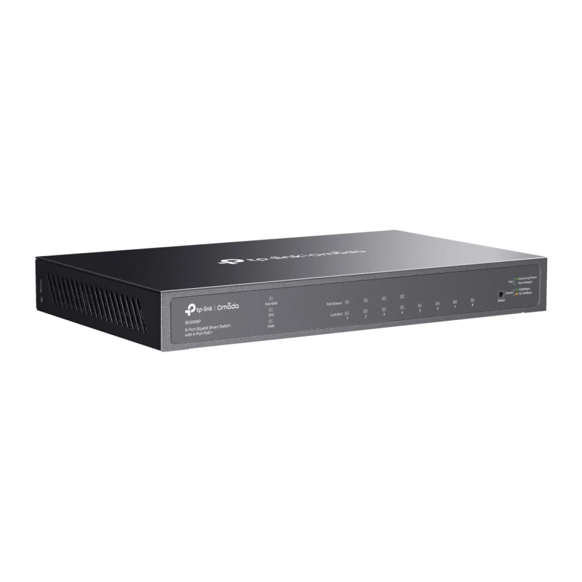 Galery – TP-Link Omada TL-SG2008P Gerido L2/L2+ Gigabit Ethernet (10/100/1000) Power over Ethernet (PoE) Preto0