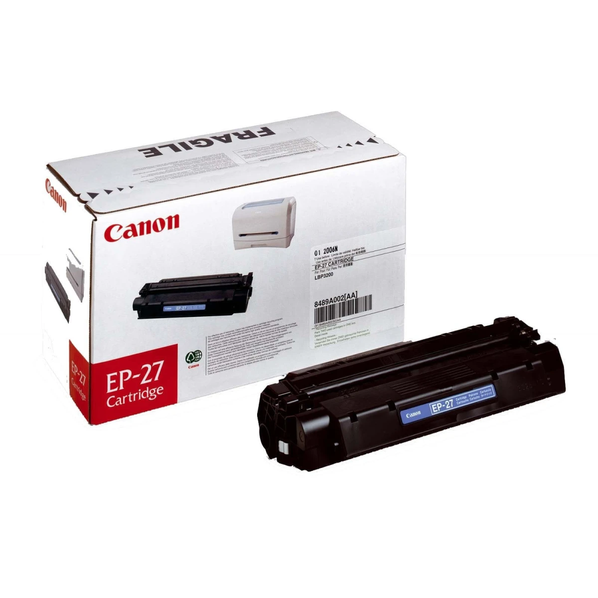 Canon EP-27 toner 1 unidade(s) Original Preto