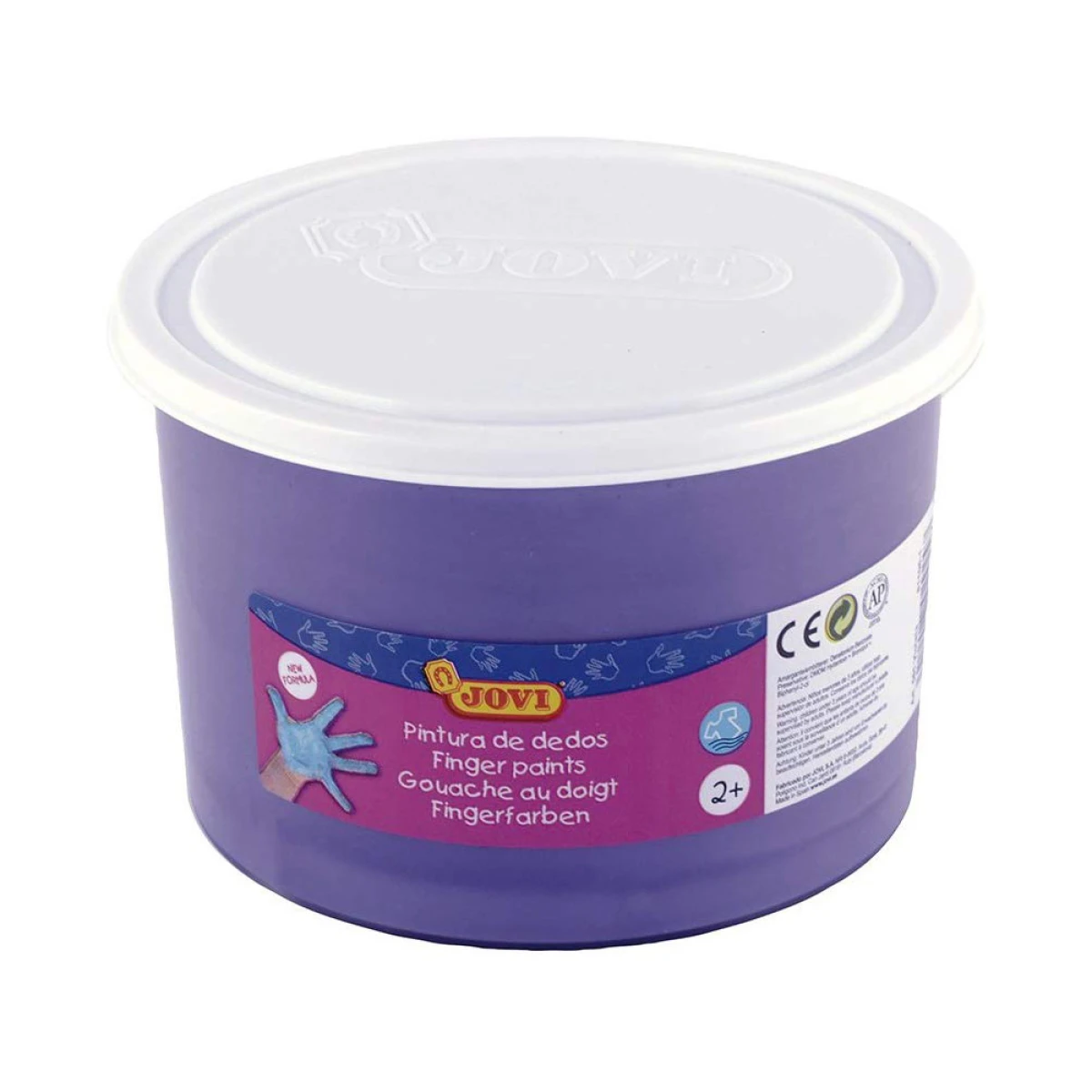 Pintura a dedos jovi 500 ml violeta