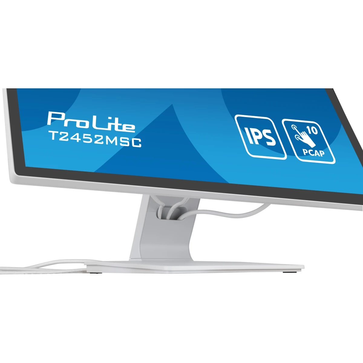 iiyama ProLite monitor de ecrã 60,5 cm (23.8") 1920 x 1080 pixels Full HD LCD Ecrã táctil Multi-utilizador Branco