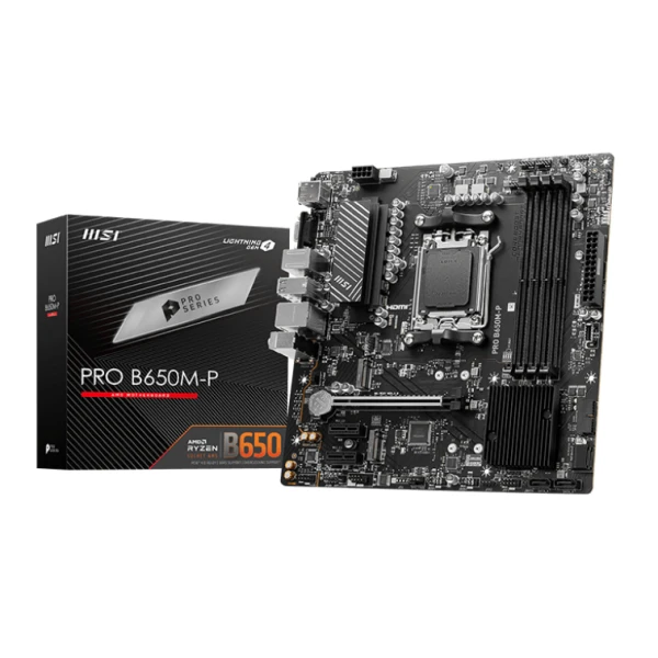 MSI PRO B650M-P motherboard AMD B650 Ranhura AM5 micro ATX